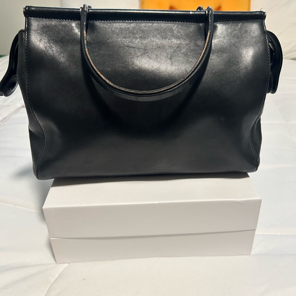 VINTAGE Coach Leather Satchel Bag